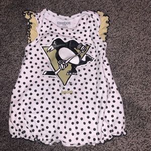 Pittsburgh penguins hockey onesie